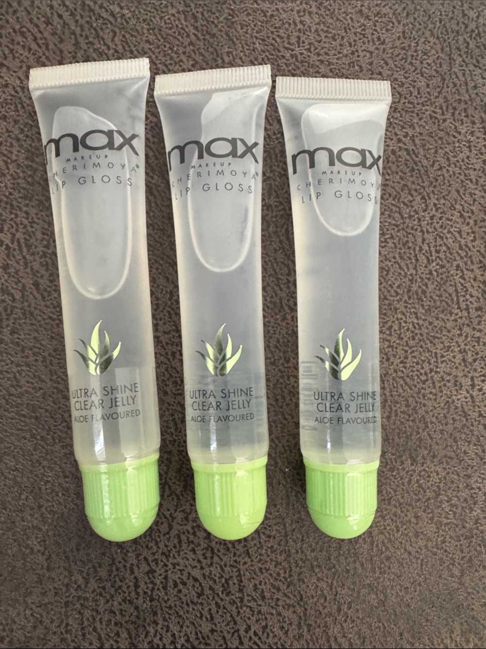 Ultra Shine Clear Jelly Lip Gloss — Clear with Green Cap